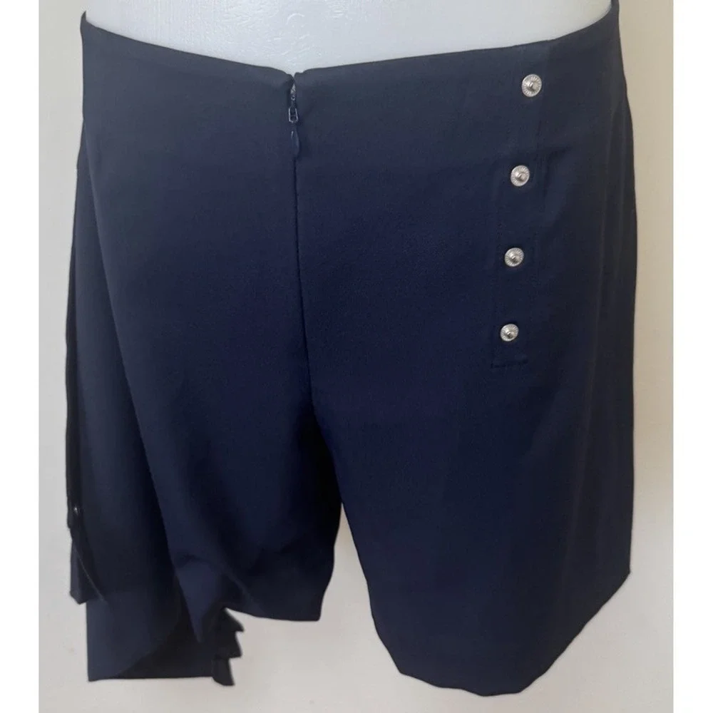 Tory Burch Sport Tech Twill Golf Skort Women's Medium Navy